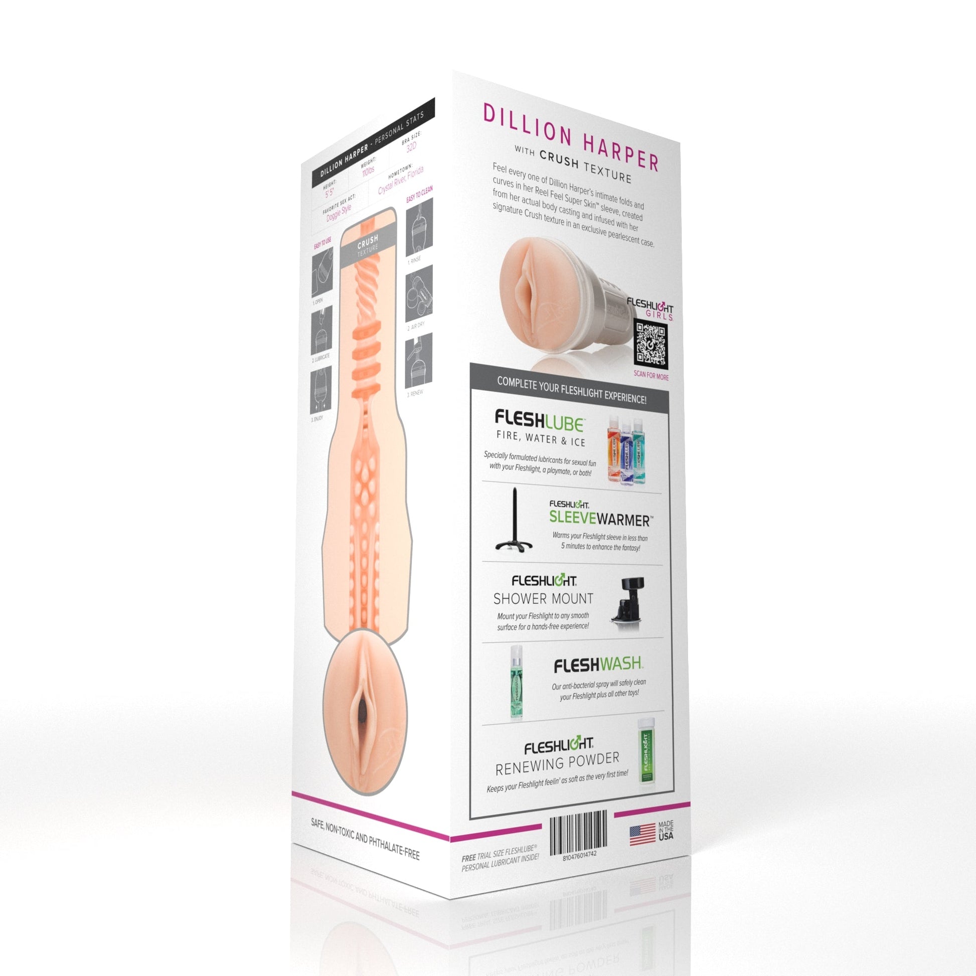 Dillion Harper Fleshlight Crave (Butt) With case Fleshlight